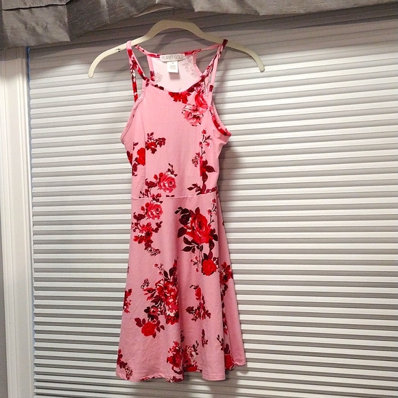 Planet Gold Pink Floral Dress - Picture 1 of 3